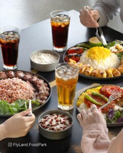 کافه‌رستوران فلای‌لند